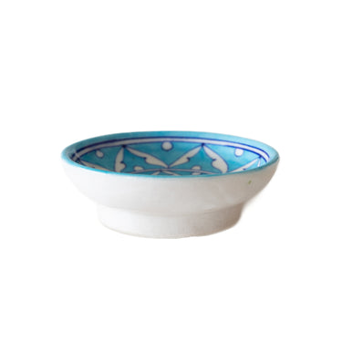 Ceramic bowl with floral design