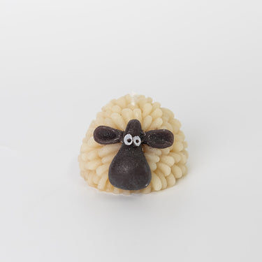 Beeswax sheep candle