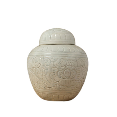 Ceramic ginger jar