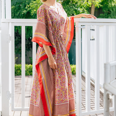 Anokhi tie sarong cotton kaftan - new patterns
