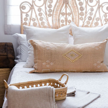 Cotton applique bedcover