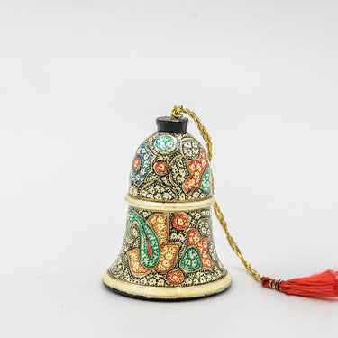 papier mache christmas bell