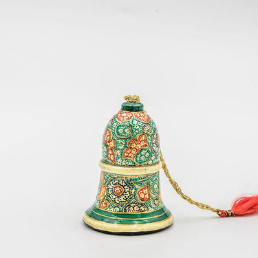 multi kashmiri christmas bell