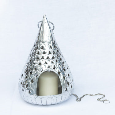 hanging candle holder cutwork