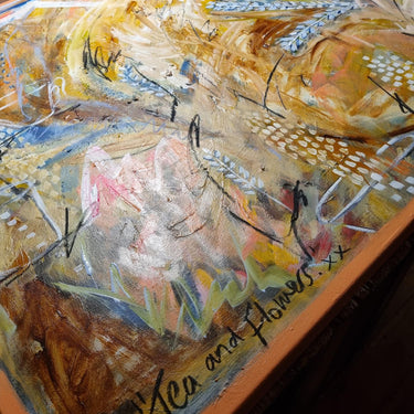 Tea and Flowers (120cm x 90cm)