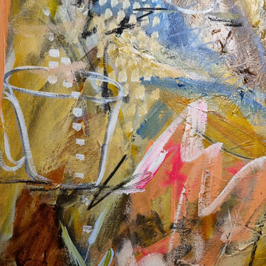 Tea and Flowers (120cm x 90cm)