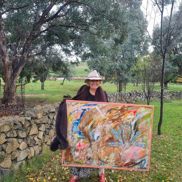 Tea and Flowers (120cm x 90cm)