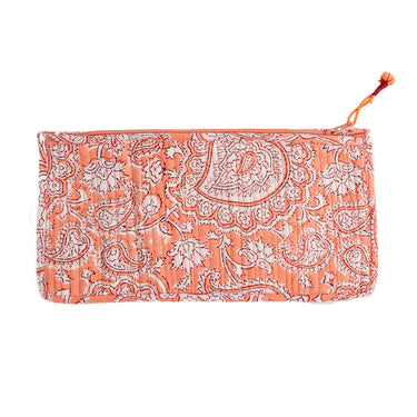 Anokhi quilted apricot accessory