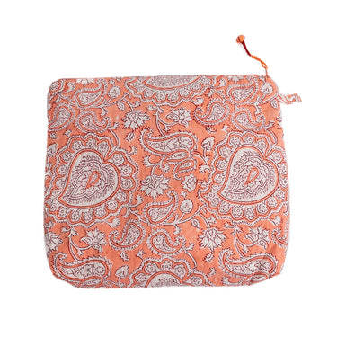 Anokhi quilted apricot accessory