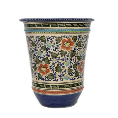 Large Straight Side Ceramic Pot