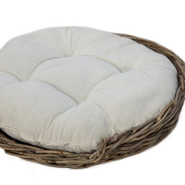 Kubu rattan dog bed w cushion