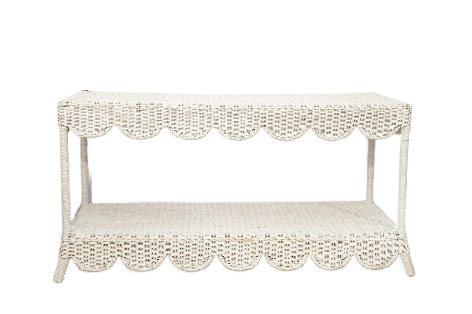 Scallop Rattan Console – MerchantCampbell