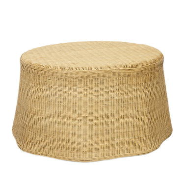 Ruffle Rattan Coffee Table