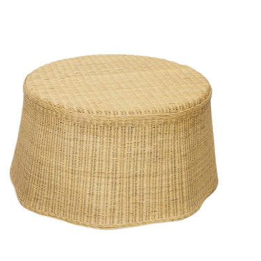 Ruffle Rattan Coffee Table