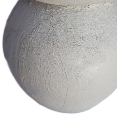 resin & canvas pendant light fitting