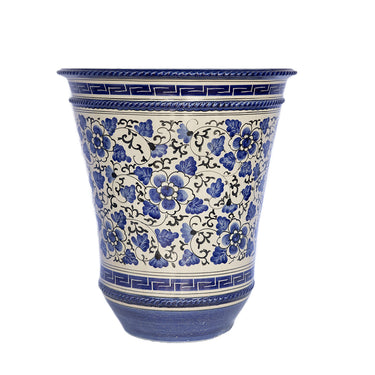 Large Straight Side Ceramic Pot