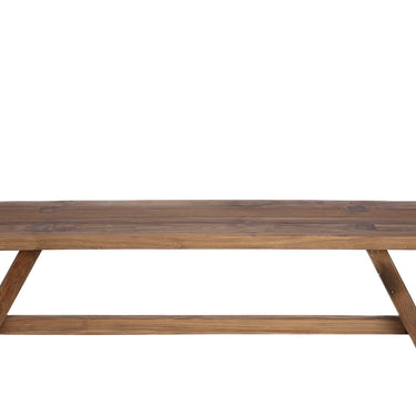 outdoor recycled  teak bench 150X30X45X4