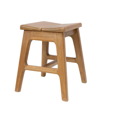 teak stool 40x40x45