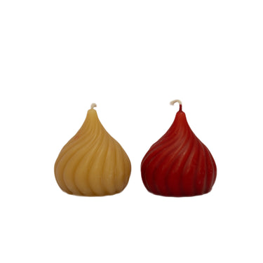 Beeswax Spiral Candle