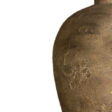 Rustic Sealed Terracotta Lily Urn