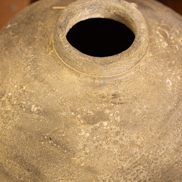 Rustic Sealed Terracotta Lily Urn