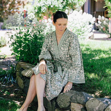 Anokhi Mid Length Cotton Kimono