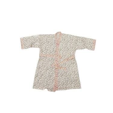 Multicolour Block Printed Cotton Kimono