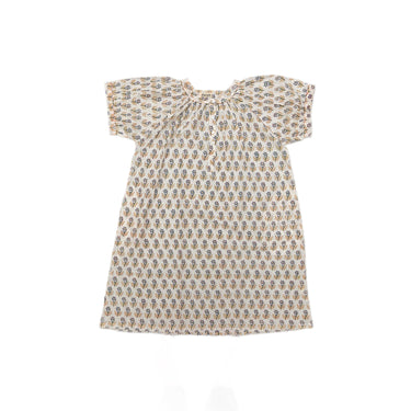 Multicolour Block Printed Cotton Nightie