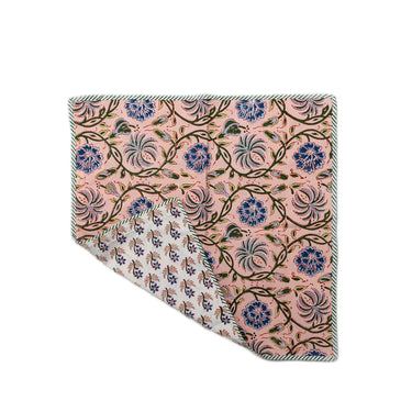 Multicolour Hand Block Printed Cotton Cushion Covers — 50 x 50 cm