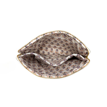 Multicolour Block Printed Cotton Laptop Bag