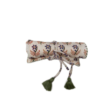 Multicolour Block Printed Jewellery Roll