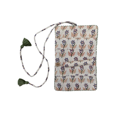 Multicolour Block Printed Jewellery Roll