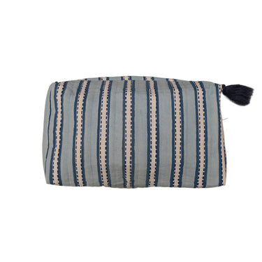 Blue & White Block Printed Sponge Bag