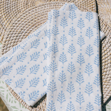 Soft Green Cotton Tablecloth