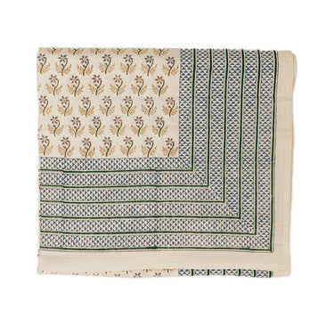 Multicolour Block Print Cotton Quilt