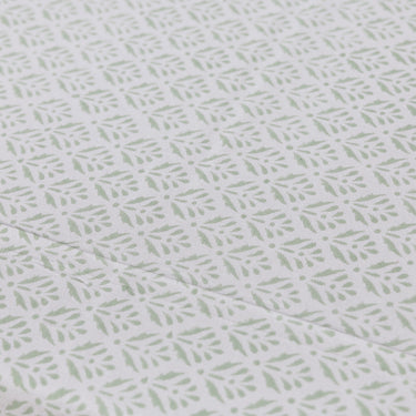 Soft Green Cotton Tablecloth