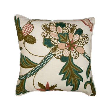 Crewelwork cushion covers