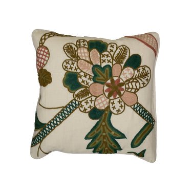 Crewelwork cushion covers