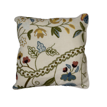 Crewelwork cushion covers