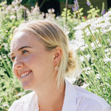 Gold-Plated Sterling Silver Tourmaline & Gold Bead Necklace