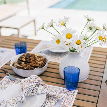 Multicolour Cotton Block Printed Napkins (pair)