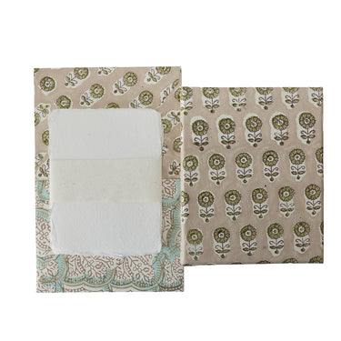Recycled Cotton Paper Note Card & Envelope Boxed Set