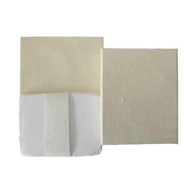 Recycled Cotton Paper Note Card & Envelope Boxed Set