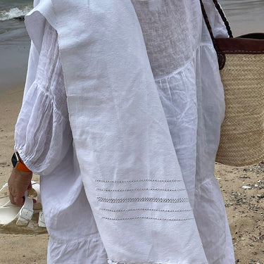 hand-woven Tangier hammam towel