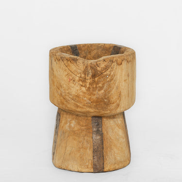 Vintage Wooden Okhali