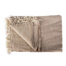 Merino Boiled Wool Throw capuccino