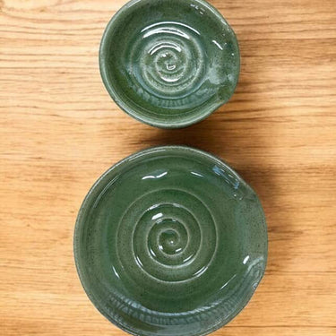 Hand-built spoon rest