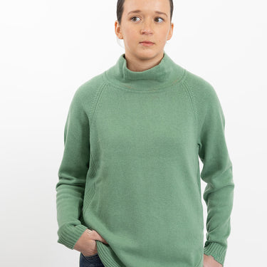 90/10 Merino & Cashmere Funnel Neck Jumper