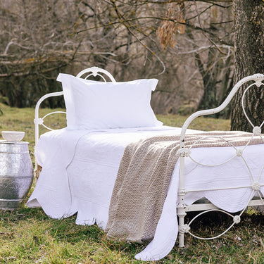 Scallop Edge Marcella Bed Cover