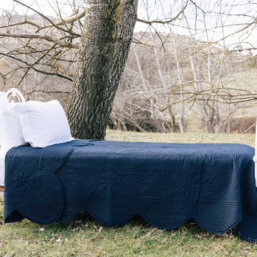 Scallop edge marcella bed cover